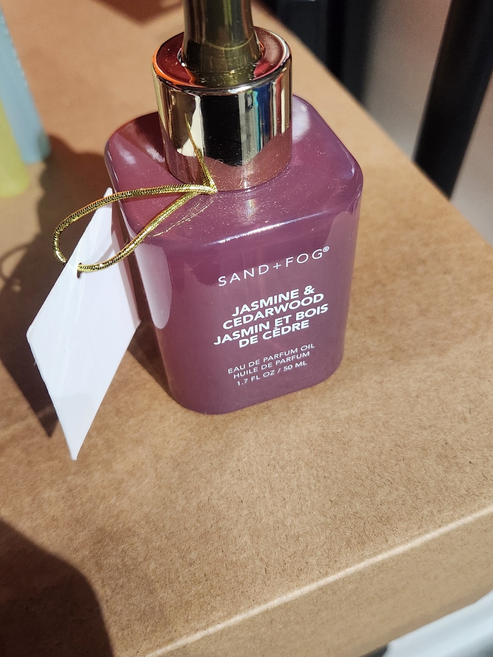 sand and fog -Jasmine & Cedarwood